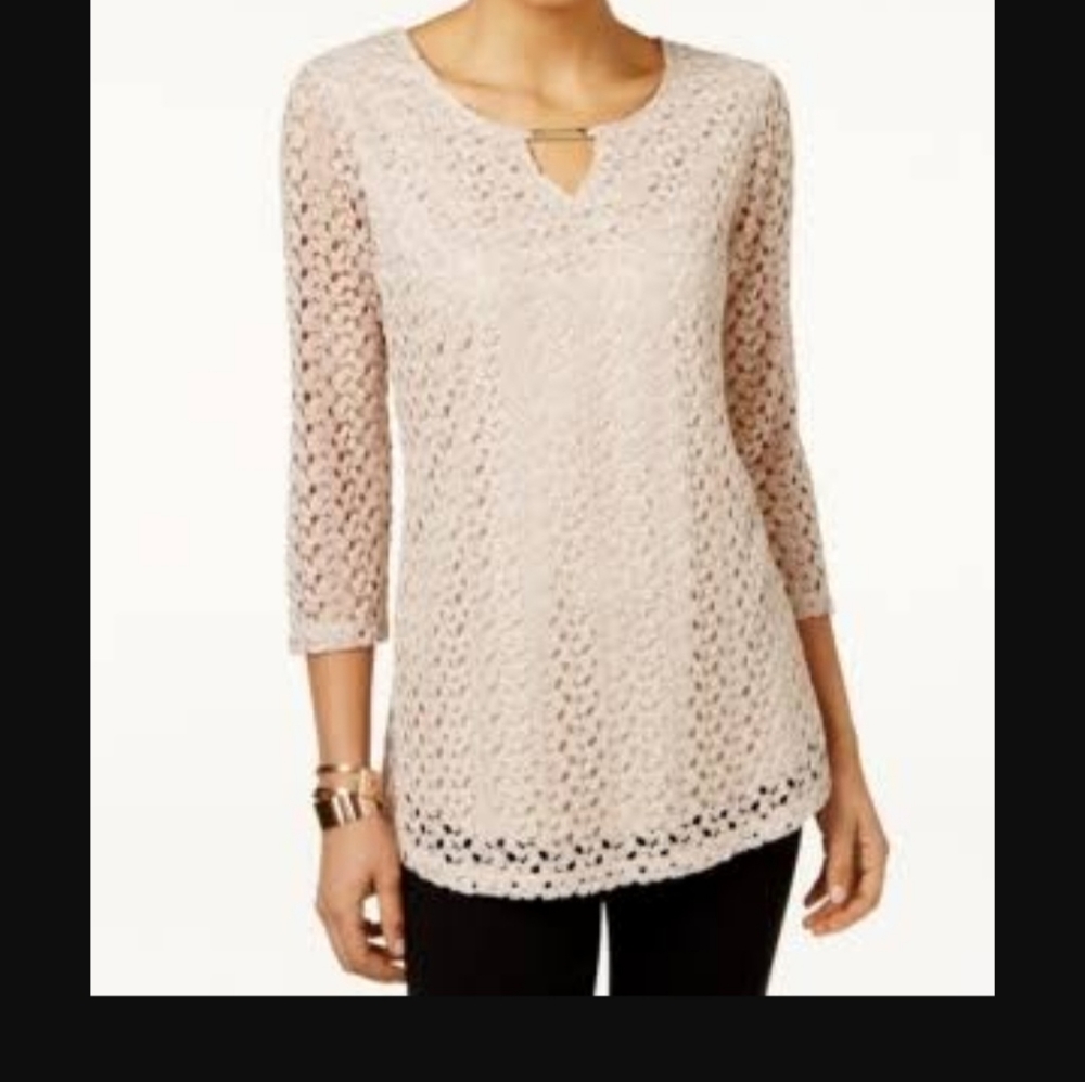 JM Collection Blouse - Picture 5 of 5
